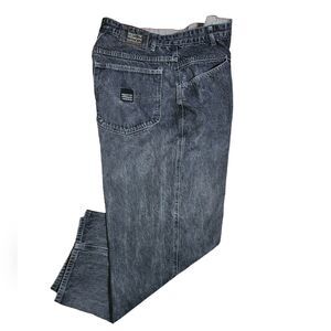 Vintage Y2K Le Jean De Marithe Francois Girbaud Black Stonewash Jeans Size 38X28